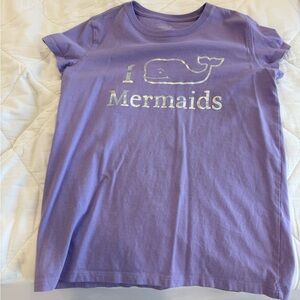 Purple Kids Shirt with Whale Print